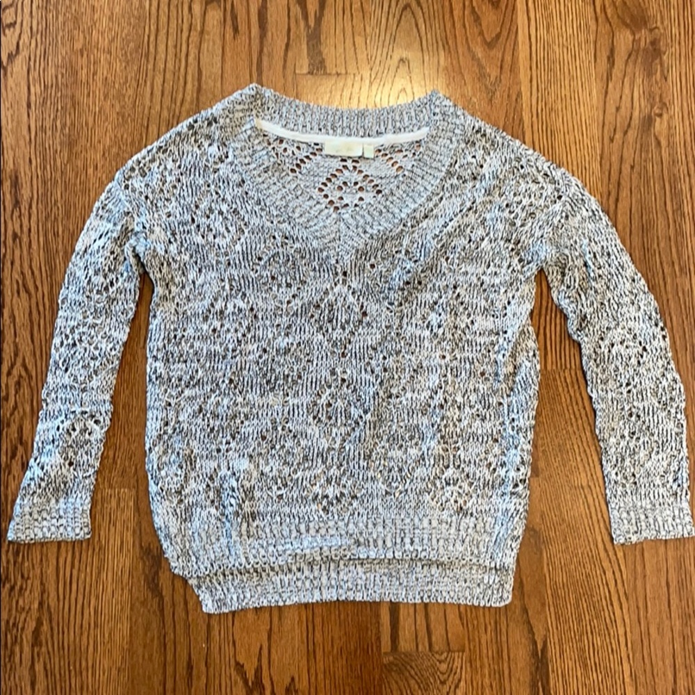 Slouchy v-neck sweater - perfect for layering!